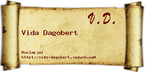 Vida Dagobert névjegykártya